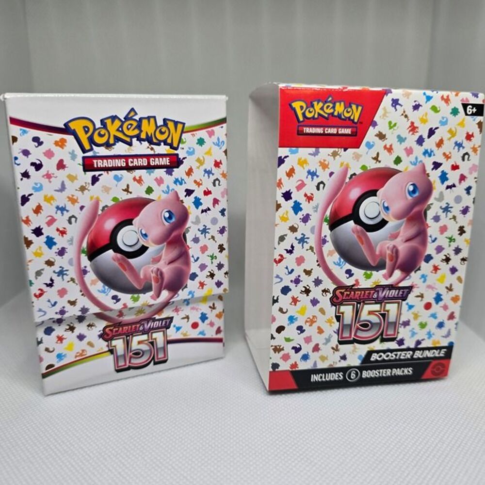 Pokemon Scarlet & Violet 151 Booster Bundle Trading Card Game Empty